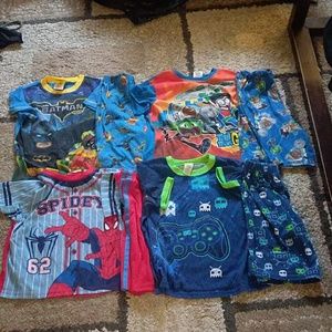 Boys summer pajama bundle